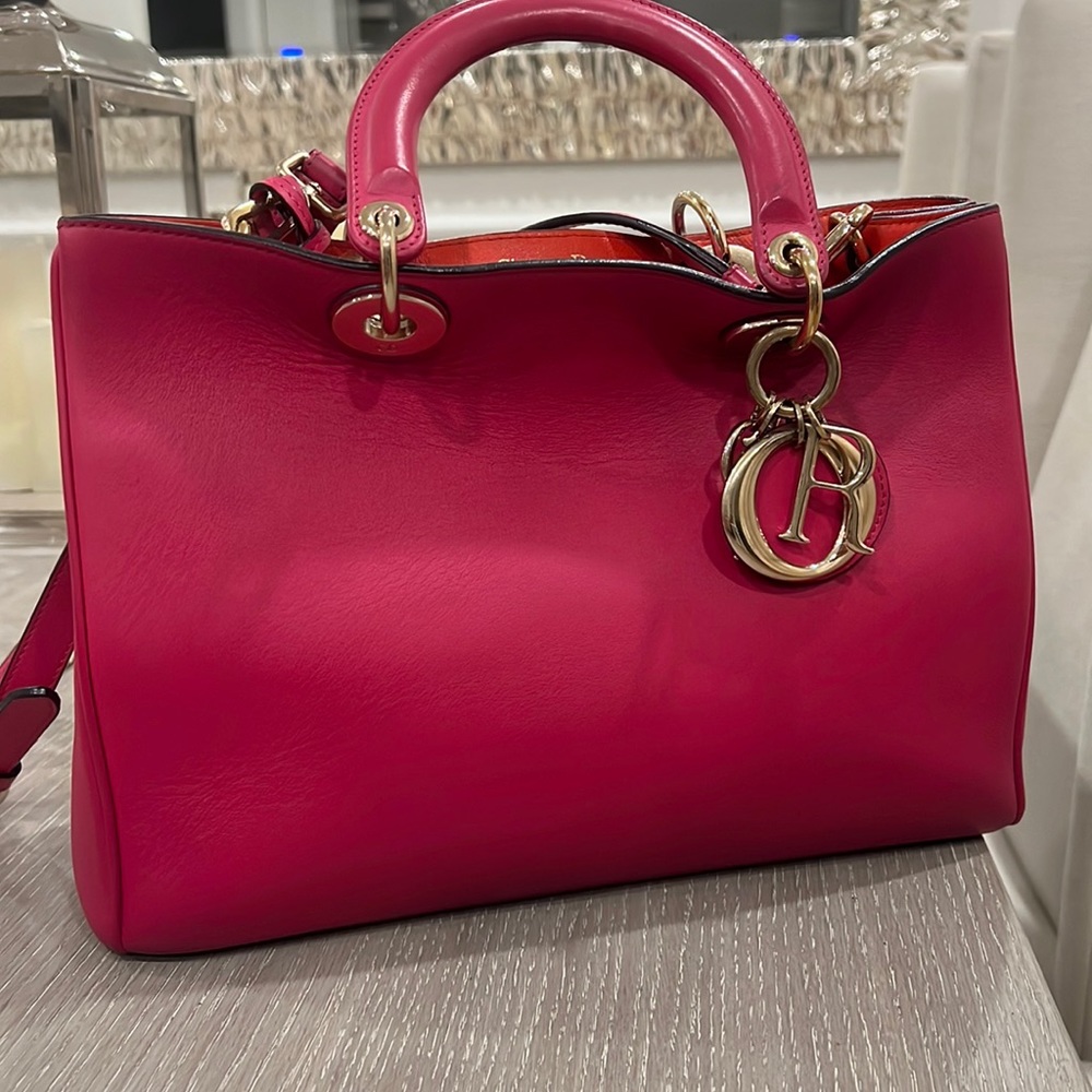 Dior Diorissimo Leather 2way medium bag